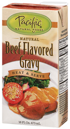 GRAVY,BEEF,NATL FLAVORED Case of 12 / 16 OZ from Pacific Foods