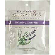 Organics Dead Sea Salts Relaxing Lavender 2.5 oz from AURA CACIA