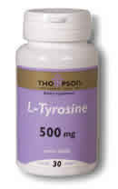 L-Tyrosine 500mg 30ct 500mg from Thompson Nutritional
