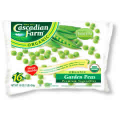 PEAS,OG Case of 12 / 16 OZ from Cascadian Farm