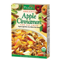 CEREAL,OG,APPLE CINN CRSP Case of 12 / 10.5 OZ from Peace Cereals