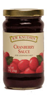 100% CRANBERRY SAUCE,NAT Case of 12 / 9 OZ from Knudsen R W