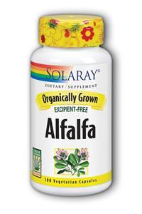 Organic Alfalfa 100ct 430mg from Solaray