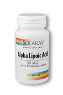 Alpha lipoic acid, 30ct 50mg