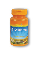 B12 500mcg, 90ct 500mcg