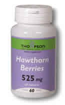 Hawthorn Berry 525mg 60ct 525mg from Thompson Nutritional