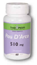 Pau d' Arco 510mg 60ct 510mg from Thompson Nutritional