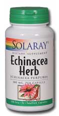 Echinacea purpurea herb, 100ct 380mg