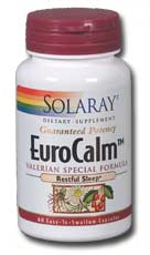 Eurocalm valerian root, 60ct