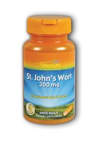 St. John's Wort extract 300mg 60ct 300mg from Thompson Nutritional