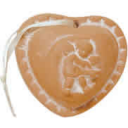 Aromatherapy Terra Cotta Heart Shaped 1 pc from AURA CACIA