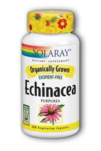 Organic Echinacea Purpurea 100ct 415mg from Solaray