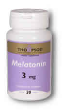 Melatonin sustained release 3mg 30ct 3mg from Thompson Nutritional