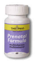 Prenatal Formula 60ct from Thompson Nutritional