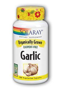 Organic Garlic 100ct 600mg from Solaray