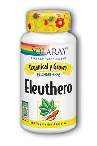 Organic Eleuthero 100ct 400mg from Solaray