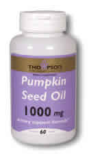 Pumpkin Seed Oil 1000mg 60ct 1000mg from Thompson Nutritional