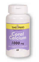 Coral Calcium 1000mg 60ct from Thompson Nutritional