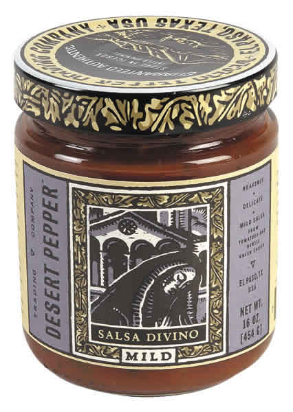 Desert Pepper Trading: Salsa,divino,mild 16 OZ