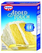 CAKE MIX,OG,LEMON Case of 12 / 18 OZ from Doctor Oetker