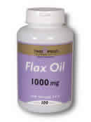 Flaxseed Oil 1000mg 100ct 1000mg from Thompson Nutritional