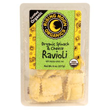 Rising Moon Organics: Ravioli,og,cheese&spinach 8 OZ