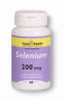 Selenium 200 mcg 60ct 200mcg from Thompson Nutritional