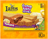 FRENCH TOAST STICKS,BANAN - 8 / 10 OZ from Ians Natural Foods