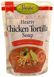 SOUP,HEARTY CHICKEN TORTILA Case of 9 / 18 OZ from Pacific Foods