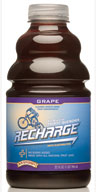 Recharge grape,pet Case of 12 / 32 OZ from Knudsen R W