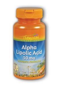 Alpha Lipoic Acid 50mg 90ct 50mg from Thompson Nutritional