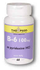 B-6 100mg 100mg 60ct 100mg from Thompson Nutritional