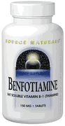 Benfotiamine 150mg 30 tabs from SOURCE NATURALS