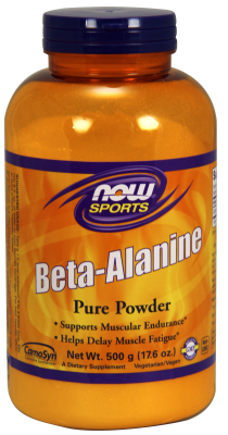 NOW: Beta-Alanine Pure Powder 500 grams