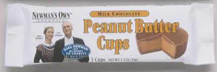 Cups,og,milk choc,pnt btr Case of 24 / 1.2 OZ from Newman's Own Organics