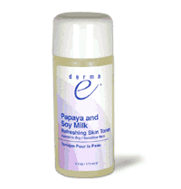 Papaya & Soy Milk Refreshing Skin Toner 6 oz from DERMA E