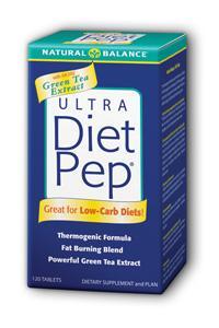 Natural Balance: Ultra Diet Pep With Green Tea Extract 120 Tab
