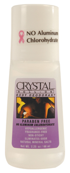 CRYSTL BODY ROLL-ON DEOD Case of 1 / 2.25 OZ from Crystal body Deodorant