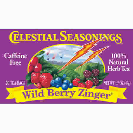 HERB TEA,WILD BERRY ZINGR Case of 12 / 20 BAG from Celestial Seasoning