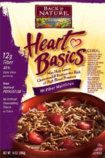 CEREAL,HI FIBER MULTIBRAN Case of 6 / 14 OZ from Back To Nature (Organic Milling)
