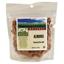 Almonds,whole,rst ns Case of 8 / 8 OZ from WoodStock Farms