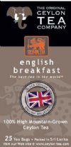 TEA,ENGLISH BREAKFAST - 6 / 25 BAG from Original Ceylon Tea Co