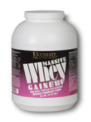 Massive Whey Gainer (Strawberry) 9.4 lbs from Ultimate Nutrition