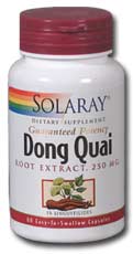 Solaray: Dong Quai Root Extract 60ct 250mg
