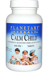 PLANETARY HERBALS: Calm Child 10 tabs