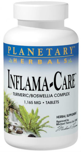 PLANETARY HERBALS: INFLAMA-CARE 1165MG 10 Tabs