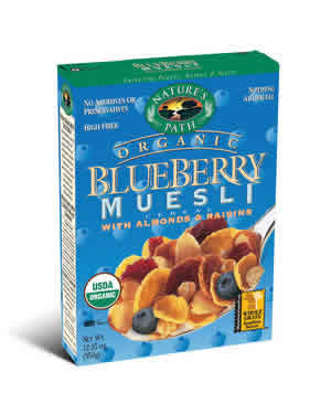 MUESLI,OG,BLUEBERRY ALMND Case of 12 / 12.35 OZ from Nature's Path