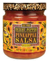 SALSA,PINEAPPLE,MEDIUM Case of 6 / 16 OZ from Desert Pepper Trading