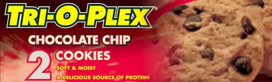 TRI-O-PLEX Cookie Chocolate Chip 12/box from CHEF JAY'S FOOD PRODUCTS