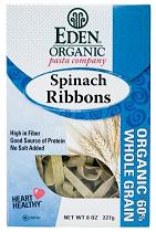 WW SPINACH RIBBONS,OG Case of 6 / 8 OZ from Eden Foods